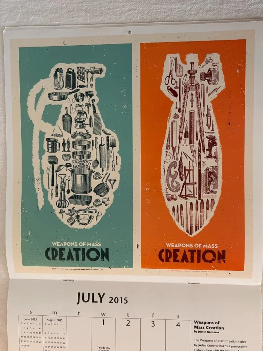 2015 Posters for Peace & Justice Calendar